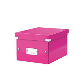 Arkivboks ClickogStore lille WOW pink