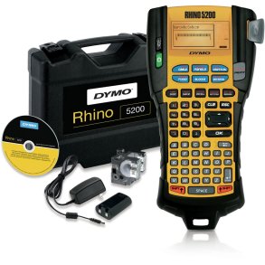 LabelManager Rhino 5200 pro machine in hardcase