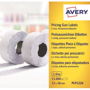 Labels 26x12 G2 White 10-rolls
