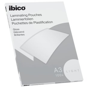Lamineringslomme basic light 80my A3 (100)