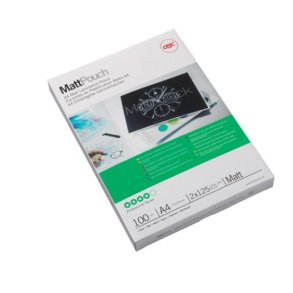 Lamineringslomme mat 125my A4(100)