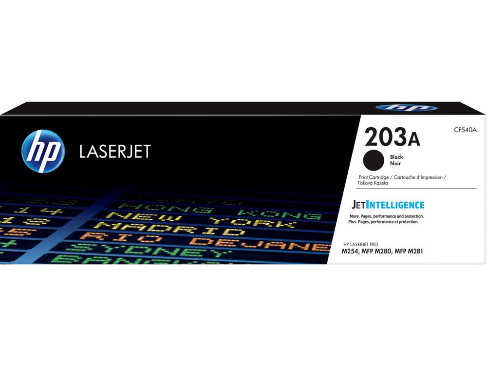 LaserJet 203A black toner