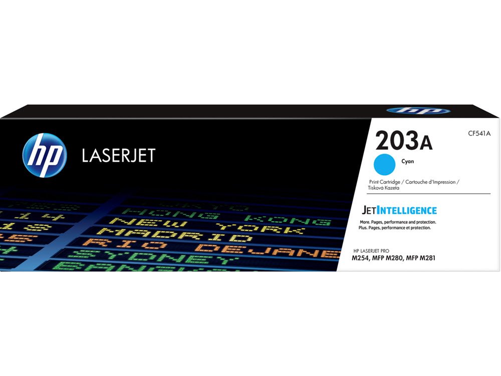 LaserJet 203A cyan toner