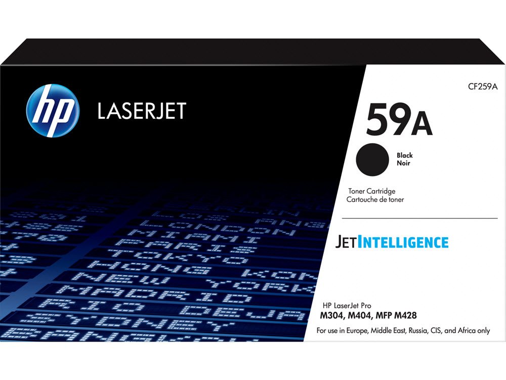 LaserJet 59A Black Toner Cartridge 3K