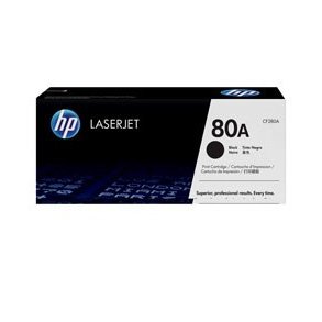 LaserJet 80A black toner cartridge