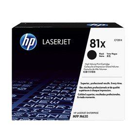 LaserJet 81X toner cartridge