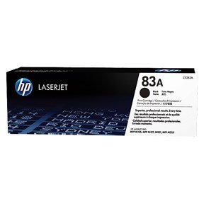 LaserJet 83A black toner cartridge