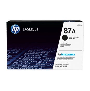 LaserJet 87A black toner cartridge