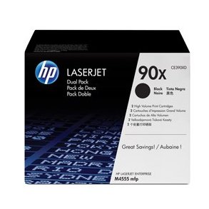 LaserJet 90X toner HC(2) dual-pack