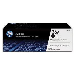 LaserJet CB436A black toner(2) dual-pack
