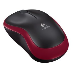 Logitech M185 Wireless Mouse Red