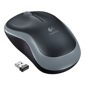 Logitech M185 Wireless Mouse swift grey