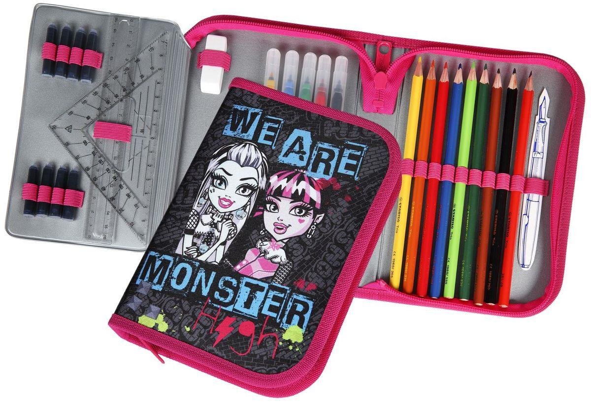 Monster High Fyldt Penalhus 30 dele