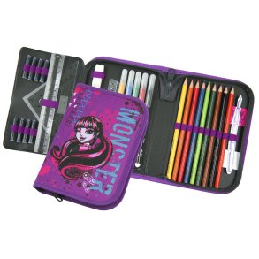 Monster High Fyldt Penalhus 30 dele