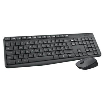 MK235 Wireless Desktop, grey (Nordic)