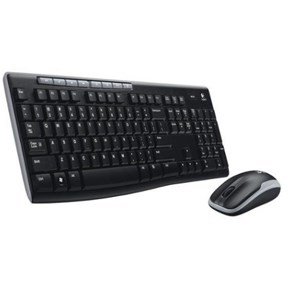 MK270 Wireless Desktop, black (Nordic)