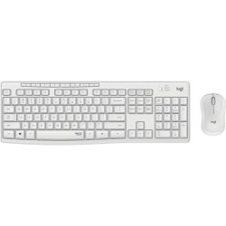 MK295 Silent Wireless Combo Desktop set Off White