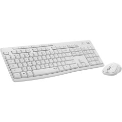 MK295 Silent Wireless Combo Desktop set Off White