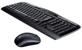 MK330 Wireless Desktop, black (Nordic)