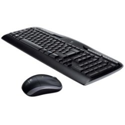 MK330 Wireless Desktop, black (Nordic)