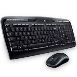 MK330 Wireless Desktop, black (Nordic)