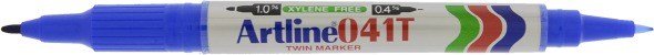 Marker Artline 041T 2-i-1 bl