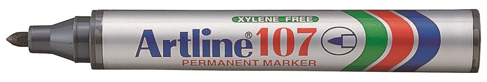 Marker Artline 107 1.5 sort