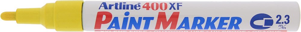 Marker Artline 400XF Paint gul
