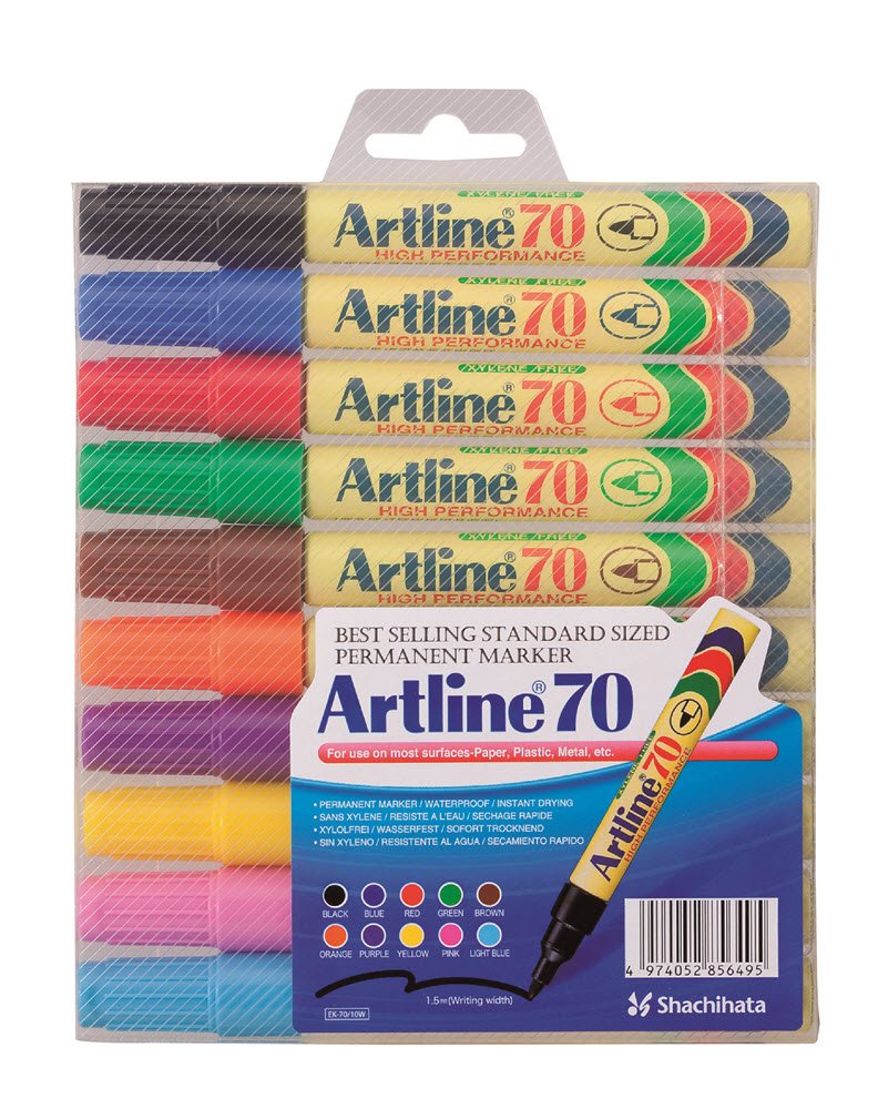 Marker Artline 70 Permanent 10-pack