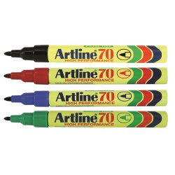 Marker Artline 70 Permanent 4 ass.