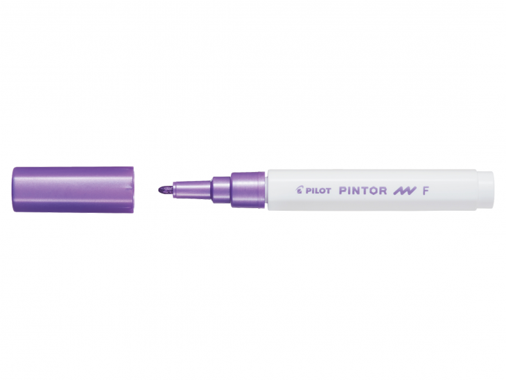 Marker Pintor Fine 1,0 metal lilla