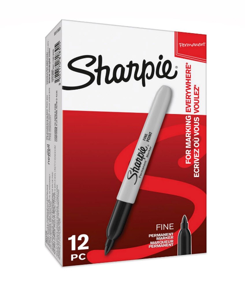 Marker Sharpie Fine 1,0mm sort