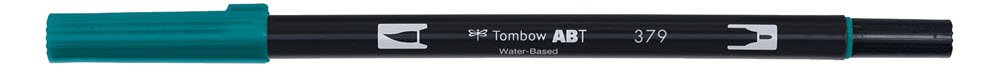 Marker Tombow ABT Dual Brush 379 jade green