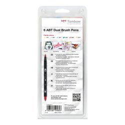 Marker Tombow ABT Dual Brush 6P-4 Candy (6)