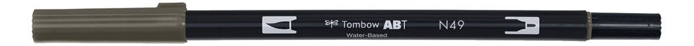 Marker Tombow ABT Dual Brush N49 warm gray 8