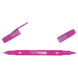 Marker Tombow TwinTone fuschsia pink 0,3/0,8