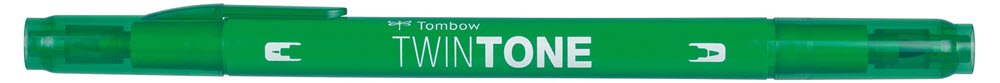 Marker Tombow TwinTone green 0,3/0,8