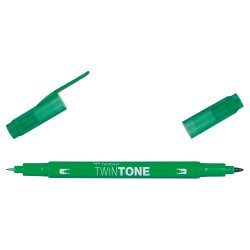 Marker Tombow TwinTone green 0,3/0,8