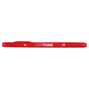 Marker Tombow TwinTone red 0,3/0,8