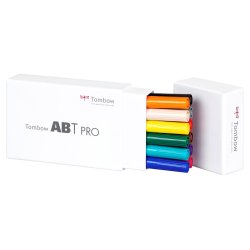 Marker alc ABT PRO Dual Brush 12P-1 basic colours