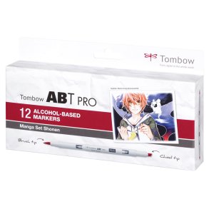 Marker alc ABT PRO Dual Brush 12P-5 manga set