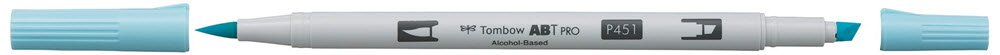 Marker alc ABT PRO Dual Brush 451 sky blue