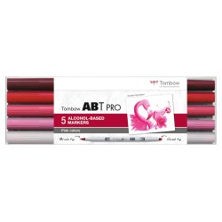 Marker alcohol ABT PRO Dual Brush 5P-5 Pink  (5)