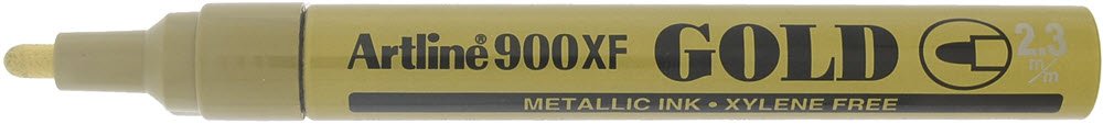 Metallic Markr Artline 900XF 2.3mm guld