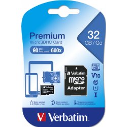 Micro SDHC Card 32GB Class 10 w/adaptor