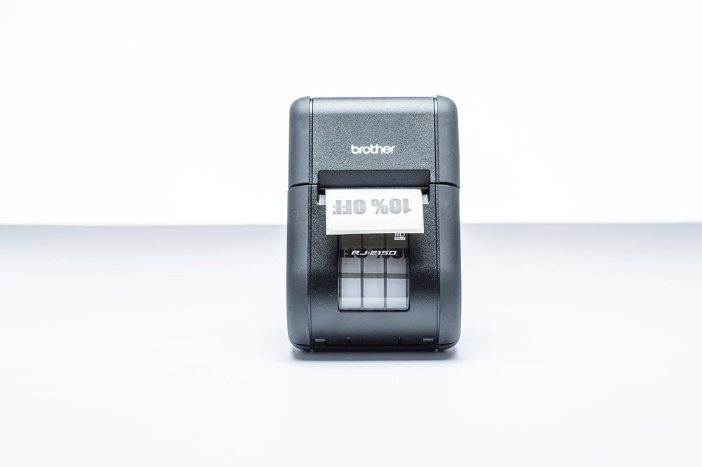 Mobile printer RJ-2150 Wi-Fi and Bluetooth display