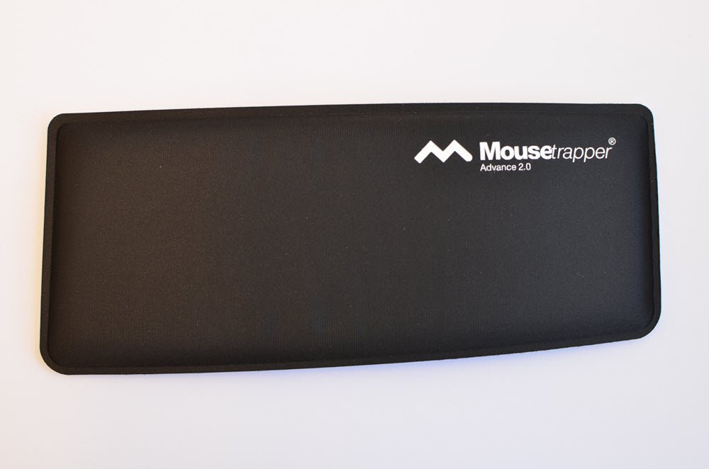 Mousetrapper wrist rest for adv. 2.0 black/white