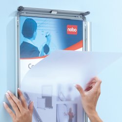 Skifteramme m/runde hjrner A4