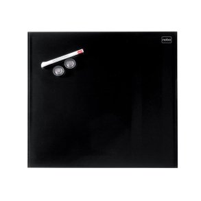 Glastavle Diamond 45x45cm sort