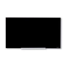 Glastavle Diamond 68x38cm sort